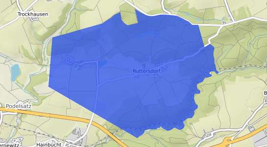 Bodenrichtwertkarte Ruttersdorf Lotschen